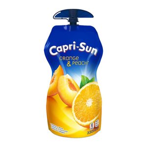 Capri-Sun Fruchtsaftgetränk Orange, Pfirsich 15x 0,33 l
