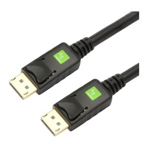 Techly DisplayPort 1.2 Audio/Video Kabel schwarz 5m