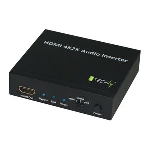 Techly HDMI/DVI 4K2K Audio Inserter