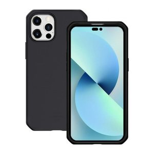 Mobilis SPECTRUM Case solid bl. mat-iPhone14 ProMax-Soft bag