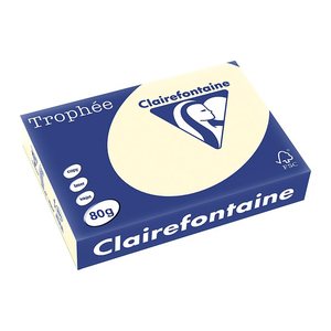 Clairefontaine Kopierpapier Trophée sand DIN A4 80 g/qm 500 Blatt