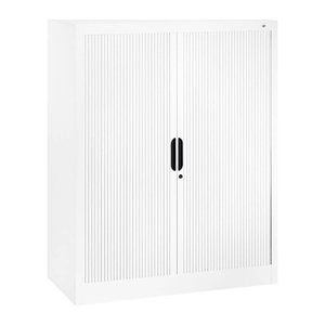 CP Omnispace Rollladenschrank verkehrsweiß 2 Fachböden 100,0 x 42,0 x 123,0 cm