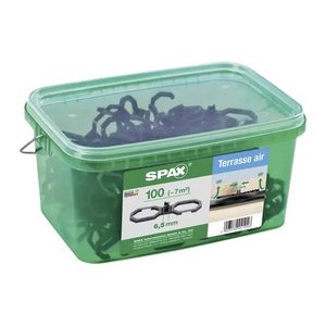 SPAX® Terrassen-Abstandshalter AIR 6,5 mm, 100 St.