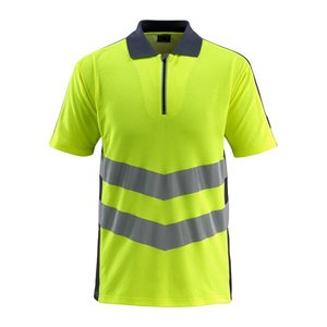 MASCOT® unisex Warnschutz Shirt Murton gelb, schwarzblau Größe M, 1 St.