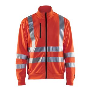 BLAKLÄDER® unisex Warnjacke 3358 rot Größe L