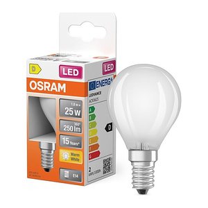 OSRAM LED-Lampe Star Classic P25 E14 1,8 W matt, 1 St.