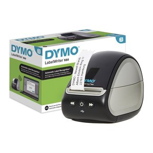 DYMO LabelWriter 550 Etikettendrucker silber, schwarz