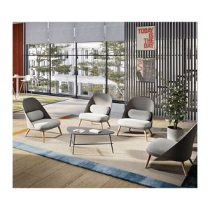 meet powered by PAPERFLOW Sessel COCOON weiß buche Kunststoff 70,0 x 65,5 x 75,5 cm, 1 St.