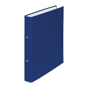 DONAU Ringbuch 2-Ringe blau 2,5 cm DIN A4, 1 St.