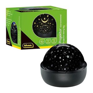 Idena Sternenhimmel LED Nachtlicht schwarz, 1 St.