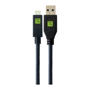 Techly USB3.1 Kabel Stecker Typ-A - Stecker USB Typ-C Schwar