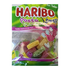 HARIBO Pasta Penne SAUER Fruchtgummi 160,0 g, 1 Pack