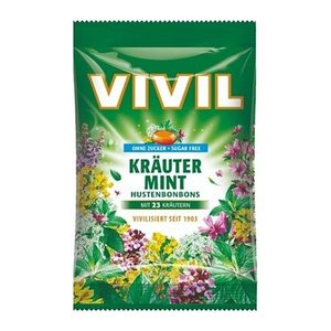 VIVIL® Kräuter-Mint Bonbons 33 St./ 120,0 g, 1 Pack
