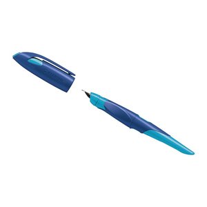 STABILO EASYbirdy Patronenfüller dunkelblau/hellblau A (für Anfänger), 1 St.