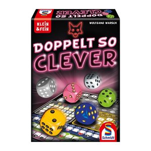 Schmidt Doppelt so clever Würfelspiel, 1 St.