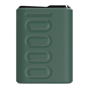 Powerbank RealPower PB-10000C PD+ 3x Type-C,Dunkelgrün