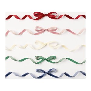 folia Geschenkband CLASSIC samtig champagner, rosa, rot, dunkelgrün, dunkelblau 10,0 mm x 2,0 m