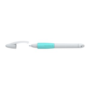 Schneider Base Ball Tintenroller hellgrau-türkis 0,6 mm, Schreibfarbe: blau, 1 St.