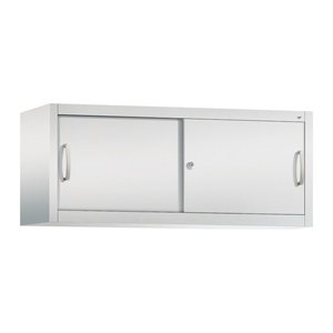 CP Aufsatz-Schiebetürenschrank C 2000 Acurado, 2044-00 S10039 lichtgrau keine Fachböden 120,0 x 40,0 x 50,0 cm