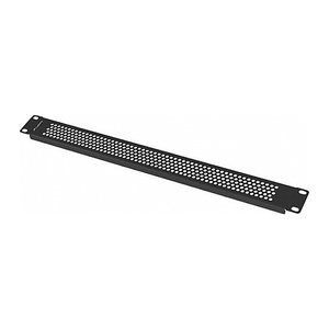 LANBERG 19" Blindabdeckung (perforiert) 1U schwarz