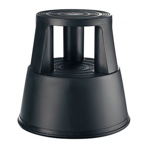 ALCO Rollhocker 885 schwarz Kunststoff