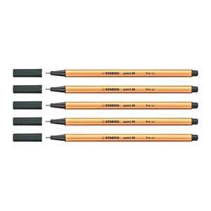 STABILO point 88 Fineliner grün 0,4 mm, 1 St.