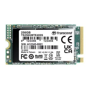 SSD 256GB Transcend M.2 MTE400S (M.2 2242) PCIe Gen3 x4 NVMe