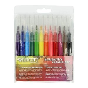 WESTCOTT Airbrush-Stifte farbsortiert, 12 St.