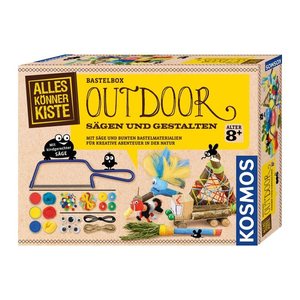 KOSMOS Experimentierkasten Outdoor Sägen und Gestalten mehrfarbig