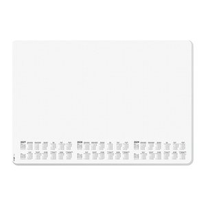 SIGEL Schreibtischunterlage Dotted 2027/2028/2029 weiß/schwarz Papier 59,5 x 41,0 cm, 30 Blatt