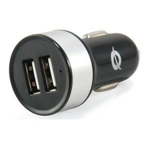 CONCEPTRONIC KFZ-Ladegerät 2-Port 2xUSB-A 10.5W sw