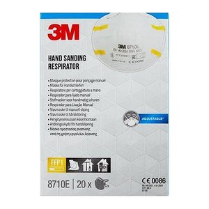 3M Atemschutzmasken 8710E FFP1 NR D DIN EN 149:2001, A1:2009, 20 St.