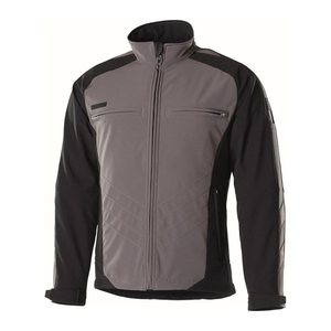 MASCOT® Herren Softshelljacke DRESDEN dunkelanthrazit, schwarz Größe 3XL