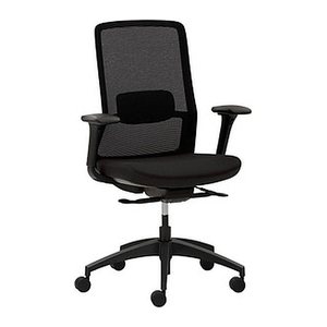 Mayer Bürostuhl, 2481 Stoff schwarz, Gestell schwarz