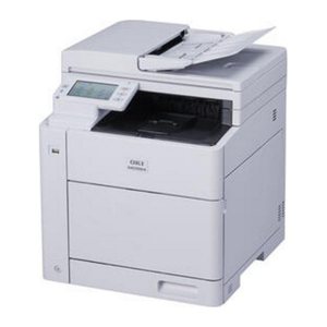 OKI MC554dn 4 in 1 Farblaser-Multifunktionsdrucker grau