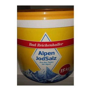Bad Reichenhaller  Alpenjodsalz Salz, 15,0 kg