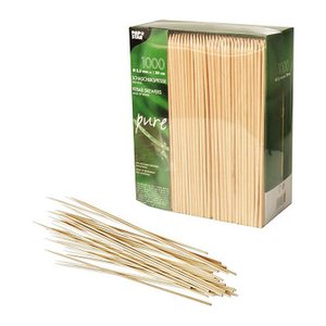 PAPSTAR Einweg-Fingerfood-Spieße pure, Holz, 1.000 St.