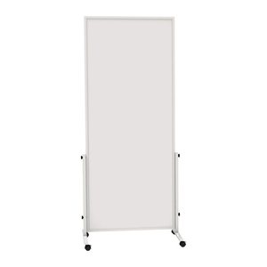 MAUL mobiles Whiteboard easy2move 75,0 x 180,0 cm weiß kunststoffbeschichteter Stahl
