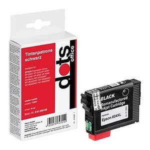 dots  schwarz Druckerpatrone kompatibel zu EPSON T10H1