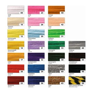 folia Pfeifenreiniger hochrot Chenilledraht Ø 8,0 mm, 10 St.