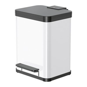 Hailo Öko uno Plus M Mülleimer 17,0 l weiß, 1 St.