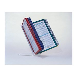 DURABLE Sichttafelsystem VARIO 569900 DIN A4 farbsortiert mit 20 St. Sichttafeln, 1 St.