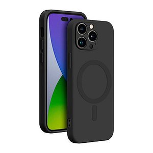 bigben Soft Case mit MagSafe Handy-Cover für Apple iPhone 14 Pro schwarz
