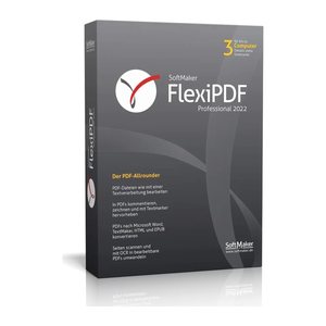 SoftMaker Flexi PDF Professional 2022 WIN 3Geräte