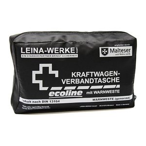 LEINA-WERKE Erste-Hilfe-Tasche ecoline DIN 13164 schwarz