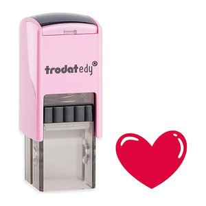 trodat edy®Fix Motivstempel Herz 2,0 x 2,0 cm, 1 St.