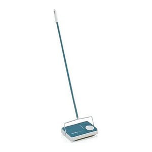 LEIFHEIT Teppichkehrer Regulus blau/weiß Kunststoff 22,0 cm breit