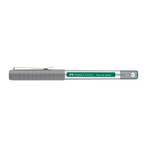 FABER-CASTELL Free Ink Tintenroller grau 0,4 mm, Schreibfarbe: grün, 1 St.