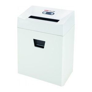 HSM Pure 320 Aktenvernichter mit Partikelschnitt P-4, 3,9 x 30 mm, bis 8 Blatt, weiß