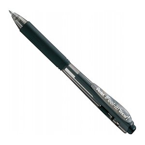 Pentel Kugelschreiber BX440 schwarz, Schreibfarbe: schwarz, 1 St.